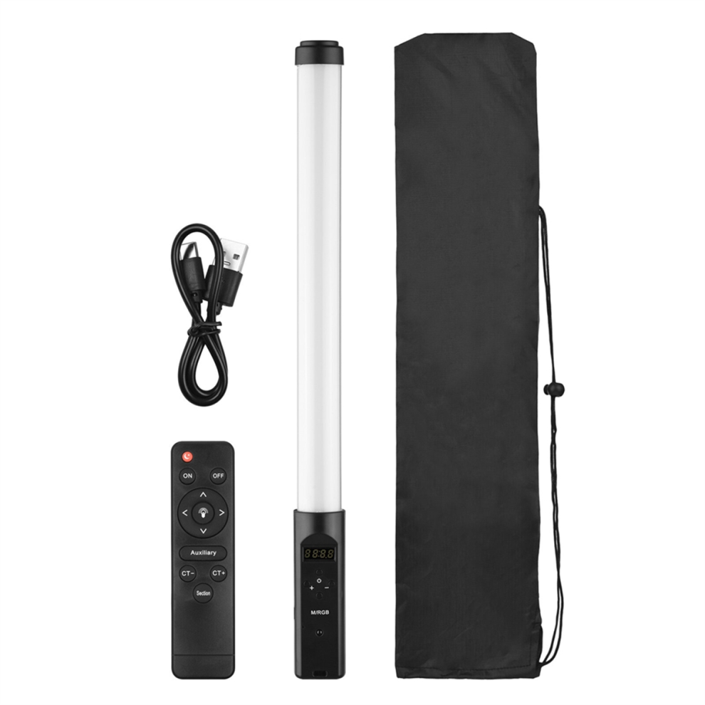 Handheld Rgb Tube Led Video Wand 3200K-5500K Dimmable Light 4852954560767