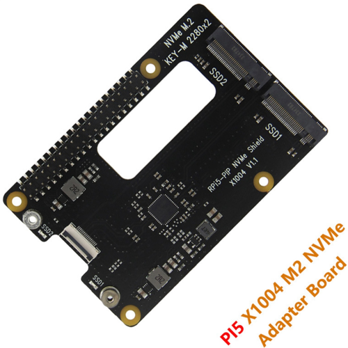 X1004 για 5 PCIe σε M.2 NVMe Dual SSD Adapter Board 2