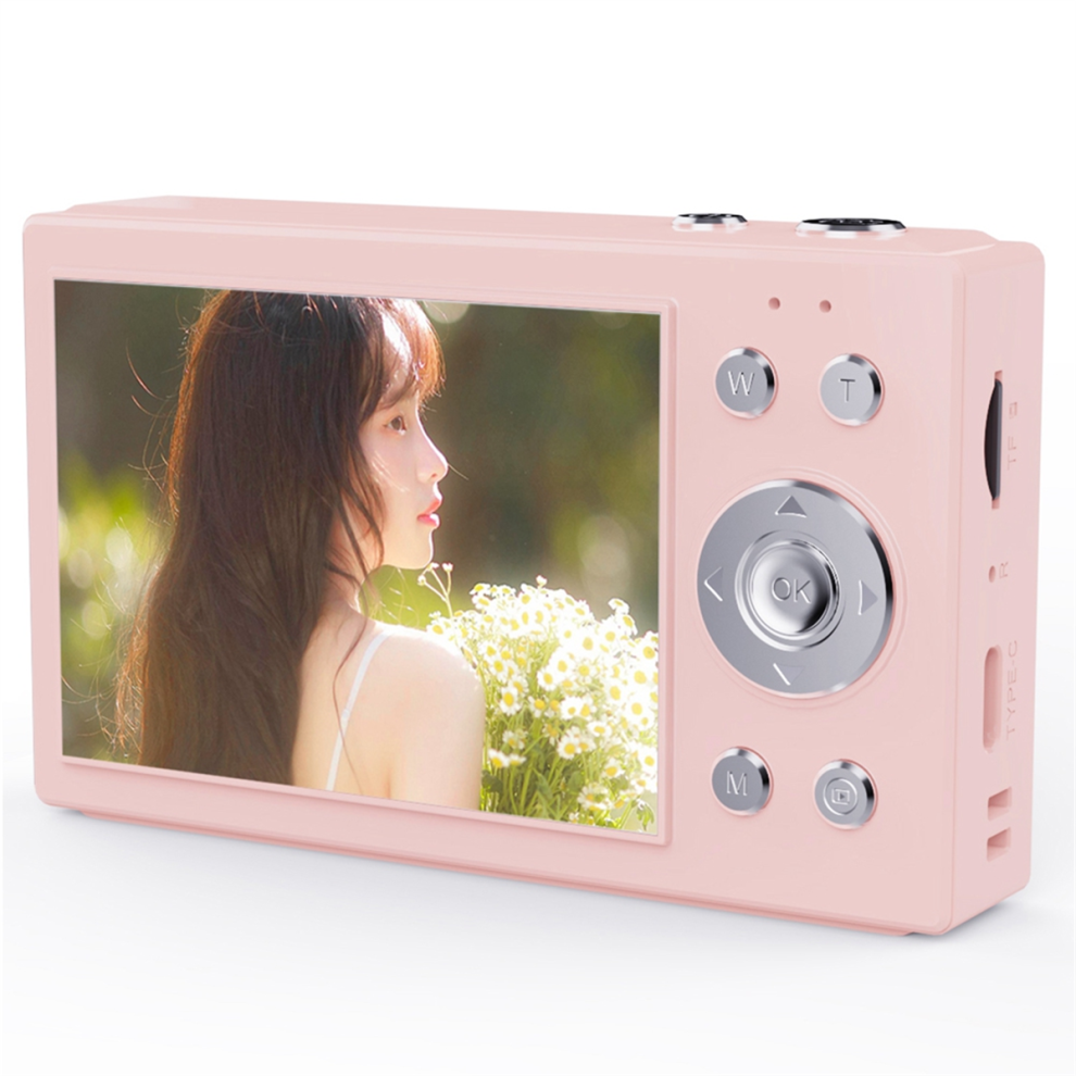 4K CCD Digital Camera 64MP 16X Digital Zoom with 2.8inch Screen Pink-image-OPC-PHSYDTY-NEW