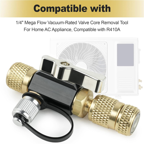 Vacuum-Rated Valve Core Removal Tool, for R410A 2