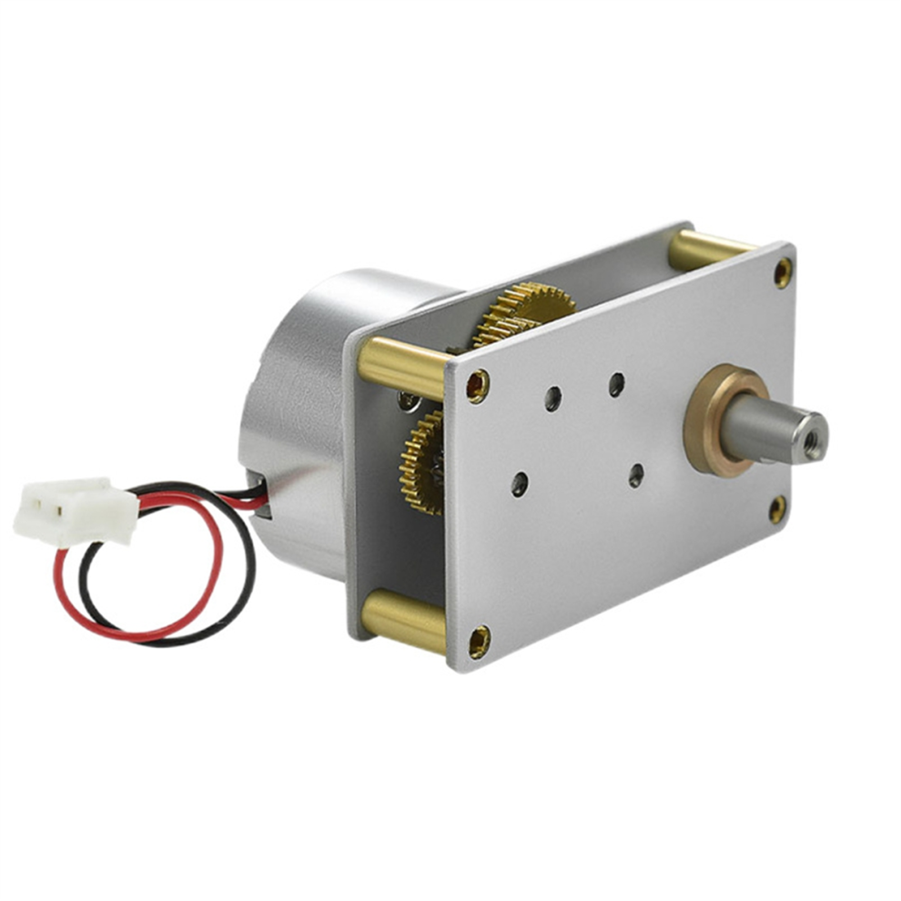 Brushed Dc Motor 4142-300 6V Slow Gear Reduction Small Motor 110Rpm 4852954569876