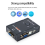 Διακόπτης VGA KVM 2 θυρών Διαχωριστής VGA 3