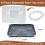 40 Pcs 18 Inch Paint Roller Tray Liners, Large Disposable Plastic 2