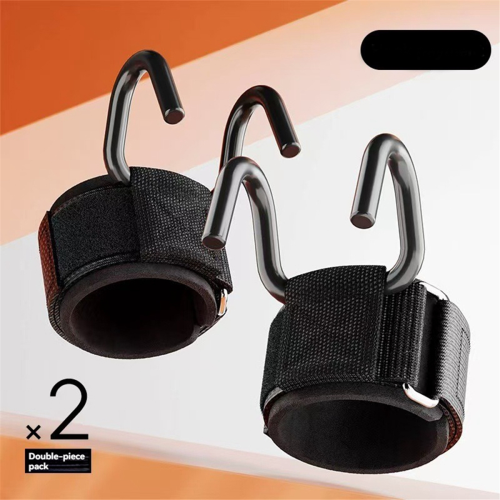 2PC Fitness Power Hook Pull-Ups & Hard Pull Training Anti-Fall Helfer 2