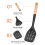 1SET Silicone Spatula, Non Stick Cooking Utensil Set 3