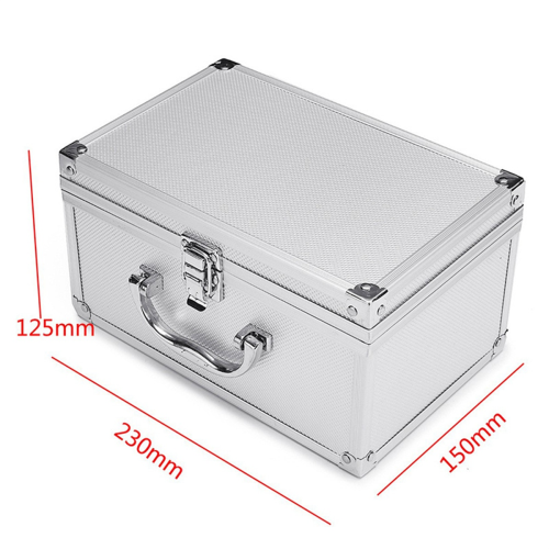 Foam Tool Box Organizer Aluminum Suitcase Tool Case 1
