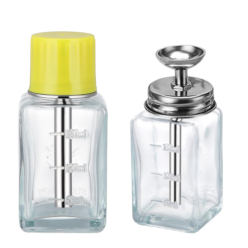 stuks 6oz / 180ml heldere acetondispenser met dop