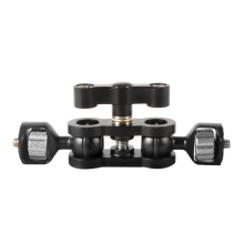Bras magique à double tête à rotule – rotules sphériques 360 pour cage de caméra et montage sur gimbal