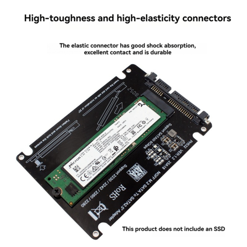M.2 B-Key NGFF σε SATA 3.0 6Gbps, 2,5 ιντσών ράιζερ πλακέτα 1