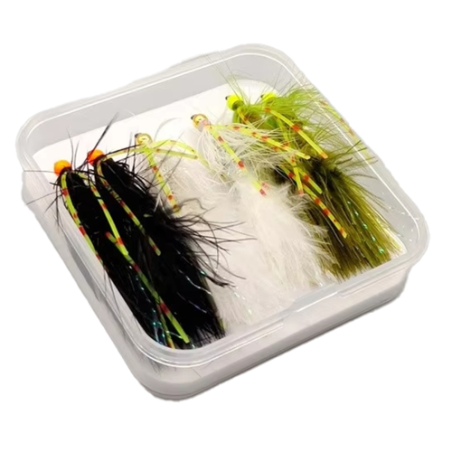 για δολώματα ψαρέματος με μύγα Woolly Bugger, 6 τεμάχια μεταλλικές χάντρες ελιάς