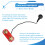 Muscle Sensor -13723 LED Indicator Light Adjustable 6