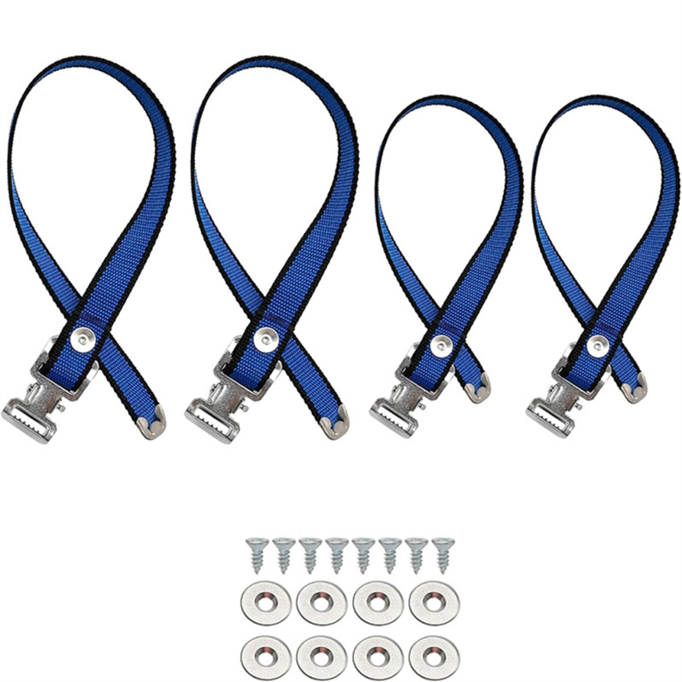 4Pcs Drywall Stilts Straps, Adjustable Stilt Leg Band Straps Kit 4852954583063
