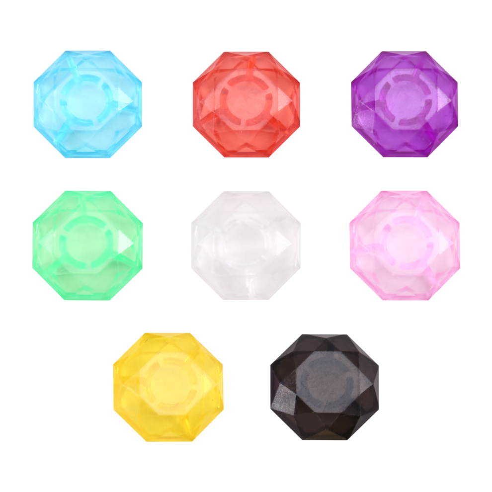 8PCS Multicolor Patch Effect Peg Cap Switch Guitar Effector Tools