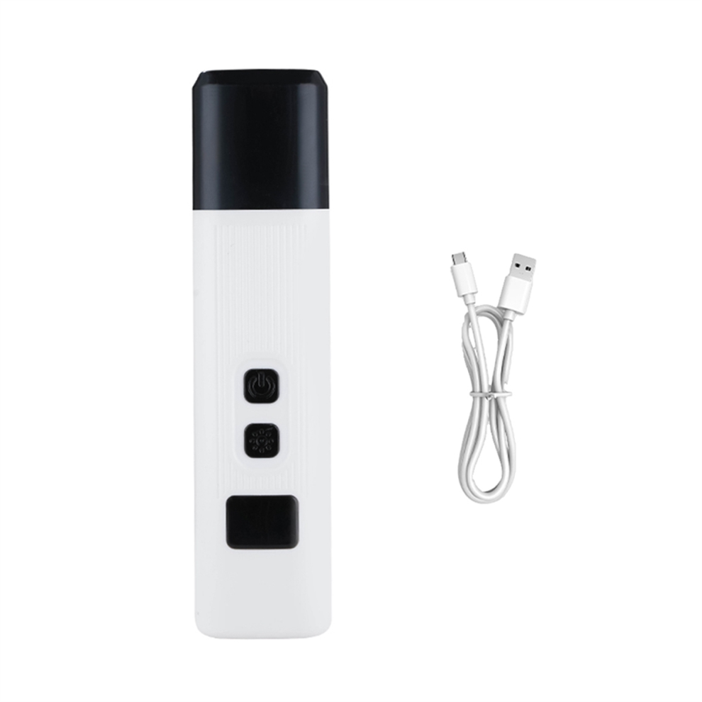 Coupe-griffes électrique rechargeable pour chien, blanc