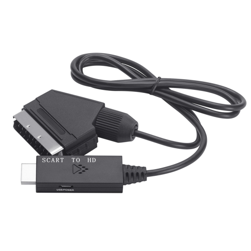 HD 1080P SCART σε HDMI Συμβατός Αντάπτορας: SCART Αρσενικό προς HDMI Θηλυκό 1