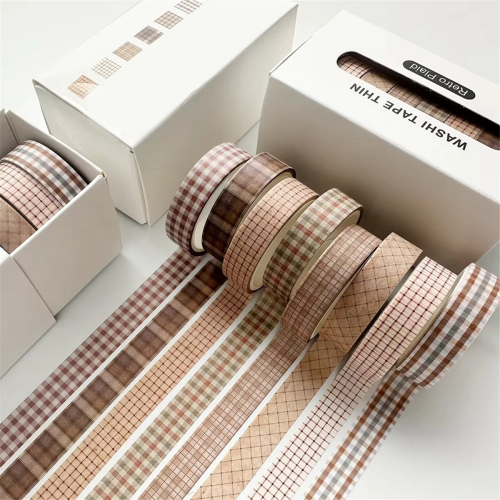 Vintage Englisch Text Reise Landschaft Material Collage Washi Tape 2