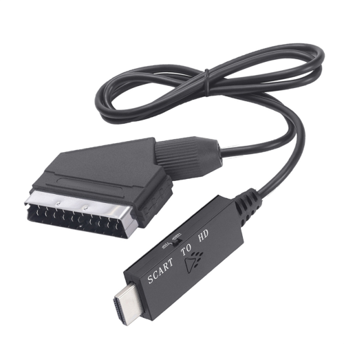HD 1080P SCART σε HDMI Συμβατός Αντάπτορας: SCART Αρσενικό προς HDMI Θηλυκό 2