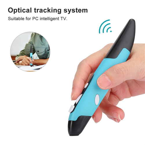 Ergonomische Maus Maus Stift Typ Maus USB Computer PC Teile Blau 2