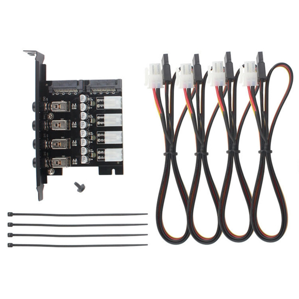 Dual Channel Hard Drive Controller Power Saving PCI Expansion Card-image-OPC-PHSYKZ9-NEW