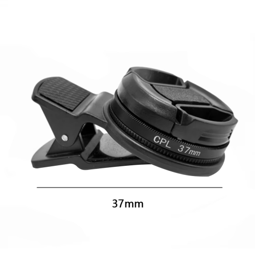 CPL Filter Lens Portable Circular Polarizer with Phone Clip 2