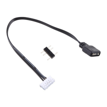 Cablu adaptor pentru ventilator ARGB 5V, 3 pini la 6 pini