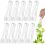 10 PCS Serving Tongs,Clear Kitchen Small Serving Utensils 1