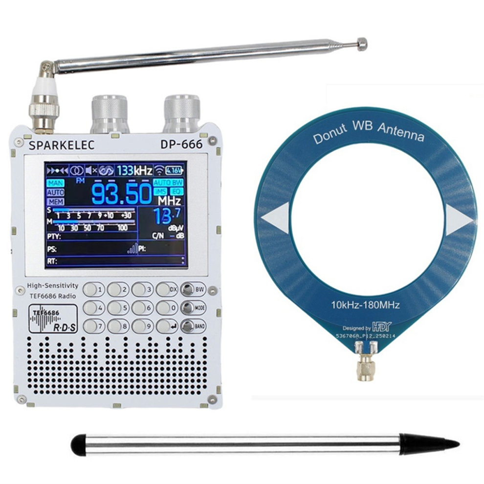Dp-666 Tef6686 Radio 2.8-Inch Ips Touch Screen High Sensitivity 4852954591594