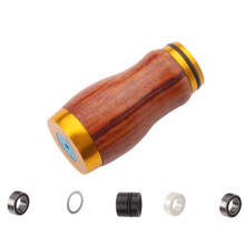 Reel Grip Solid Wood Universal DIY Fishing Reel Accessories Knob D