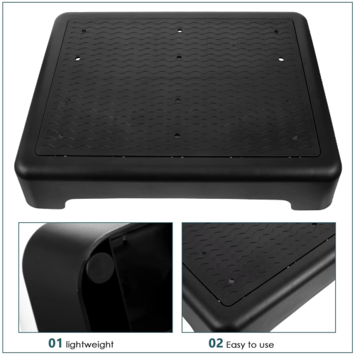 Anti-Slip Step Stool for Elderly, Non-Slip, Stackable 1
