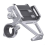 360-Grad-drehbare Motorrad-Handyhalterung Silber 4