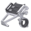 360-Grad-drehbare Motorrad-Handyhalterung Silber 1