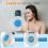 Back Scrubber for Shower,Wall-Mounted Electric Back Scrubber,EU Plug 4