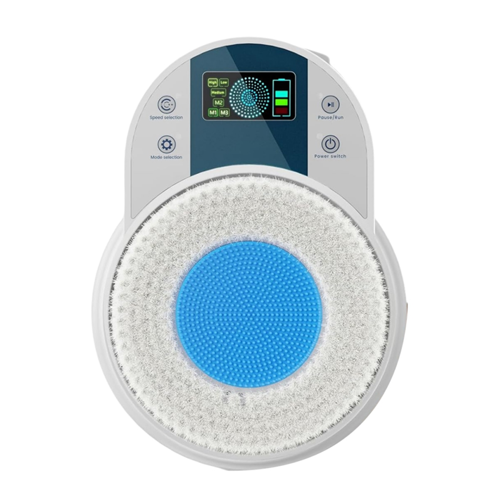 Back Scrubber for Shower,Wall-Mounted Electric Back Scrubber,EU Plug