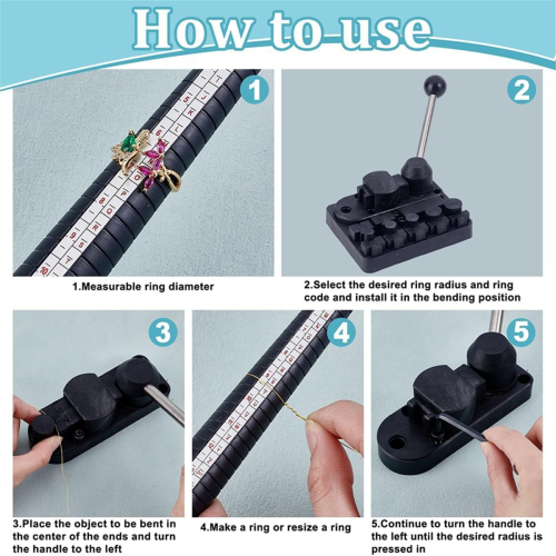 Ring Bender Tool Kit for Jewelry Making Ring Machine 1