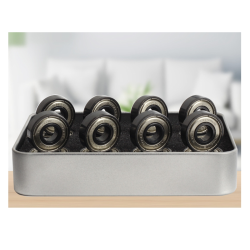 16 τεμάχια 608Z ατσάλινα ρουλεμάν για ρόλερ σκέιτς και τροχούς skateboard 1