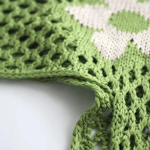 Reusable Mesh Shopping Bag Woven String Handbag C 2