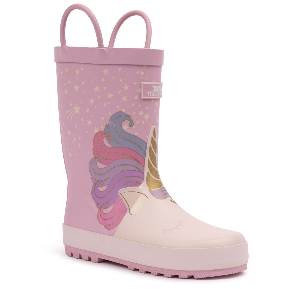 (7, Unicorn) Trespass Unisex Kids Welly Boot Character