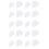 Dunne fluit antislip stickers groot en klein gripverbeteraars 0,3 mm 1