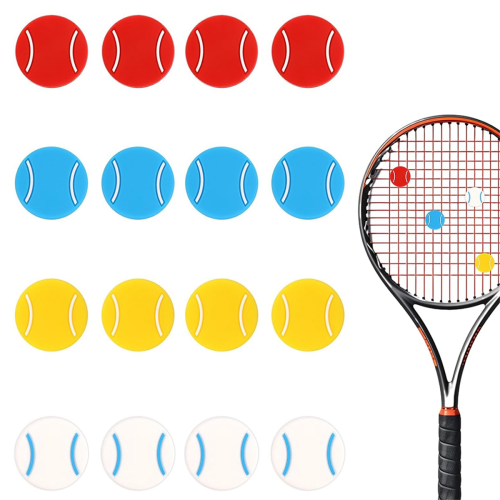 16 stk. tennisracket dæmpere, blød silikone vibrationsdæmper 1