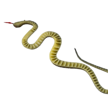 Cobra de borracha para pegadinhas — acessórios para jardim