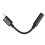 3Pcs Type C to 3.5mm Headphone Audio Adapter(Black) 2