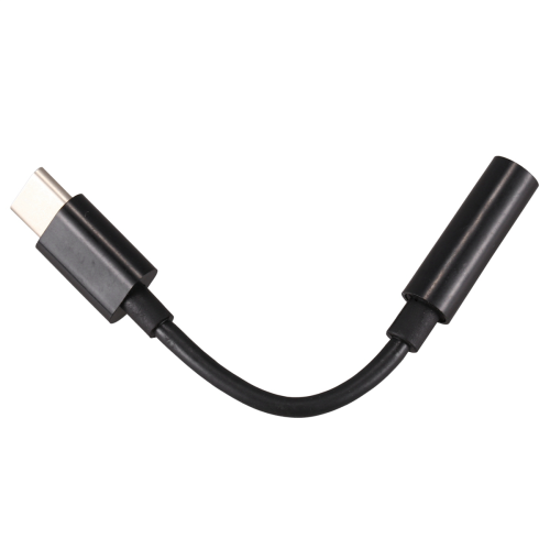 3Pcs Type C to 3.5mm Headphone Audio Adapter(Black) 1