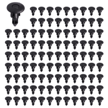 Nity plastikowe 7 mm, zatrzaski do zderzaka samochodowego – klipsy wciskane, 100 szt.