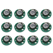 0,25 W 32 Ω magnetový reproduktor s plastovým puzdrom 4 ks Zelená+Strieborná