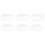 Transparent 3mm thick Mirror Acrylic round Disc Diameter:70mm 1