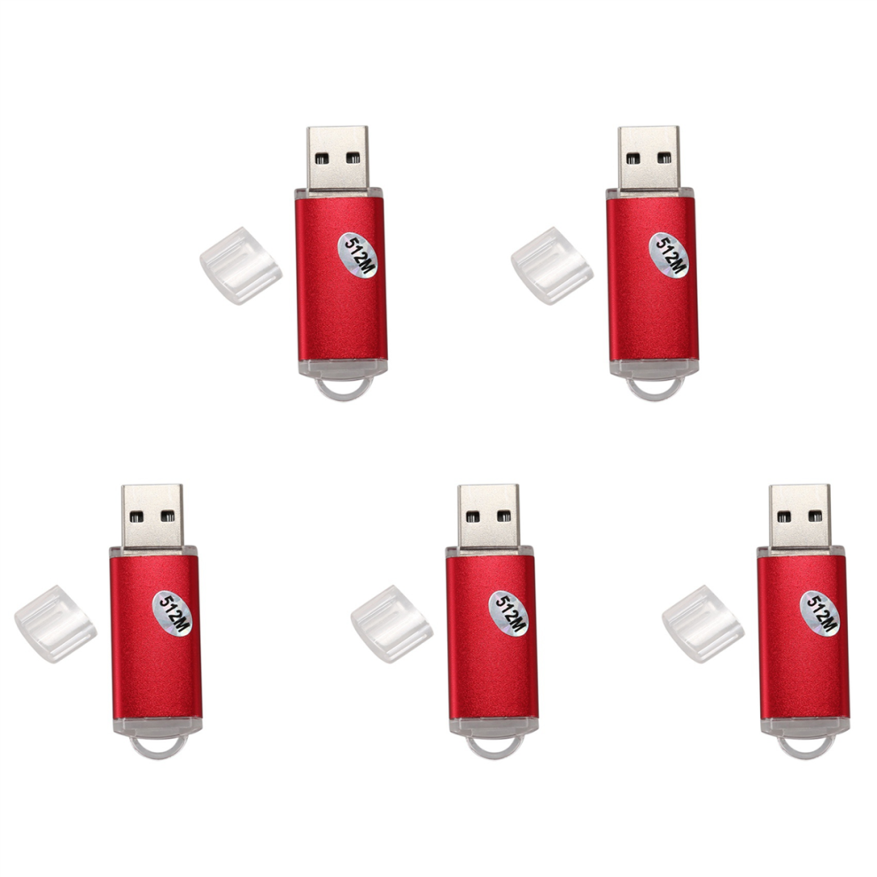 Usb 2.0 Flash Memory Stick Pen Drive Storage Thumb 512Mb Red 4854095344725