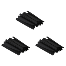 Arrows Vanes 4 Inch Plastic Fletching 50 Pack(Black)