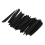 Pacote com 50 palhetas de plástico para flechas Arrows Vanes de 4 polegadas (preto) 4