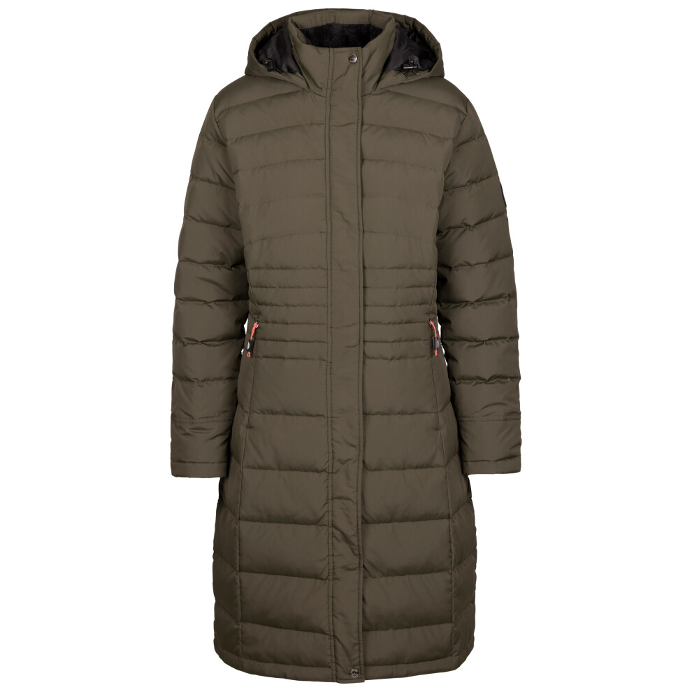 (14, Dark Vine) Trespass Womens Down And Insulated Jacket - Bitsy