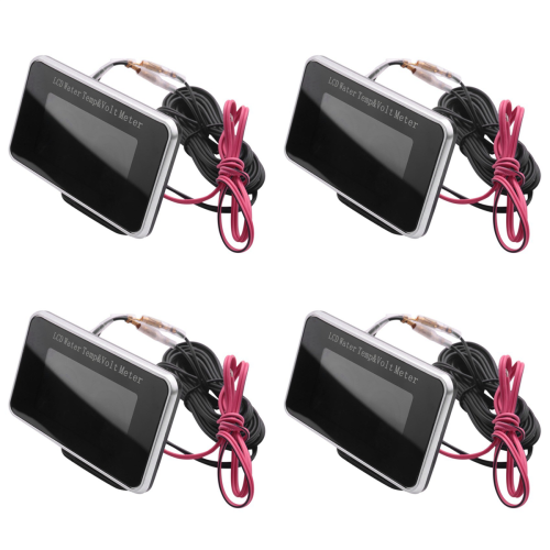 Μετρητής πίεσης νερού αυτοκινήτου LCD 2 σε 1, βομβητής συναγερμού M10